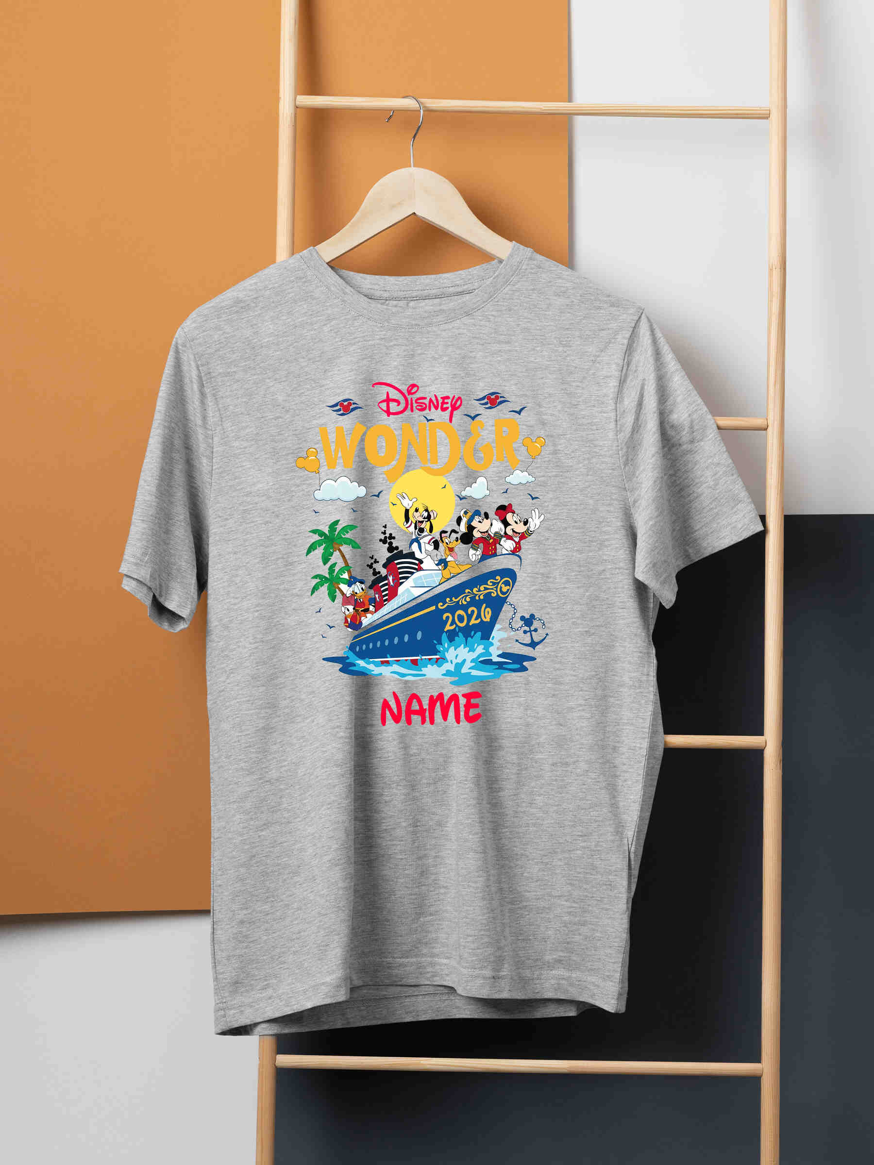 Disney Wonder Cruise Tshirt - Second View
