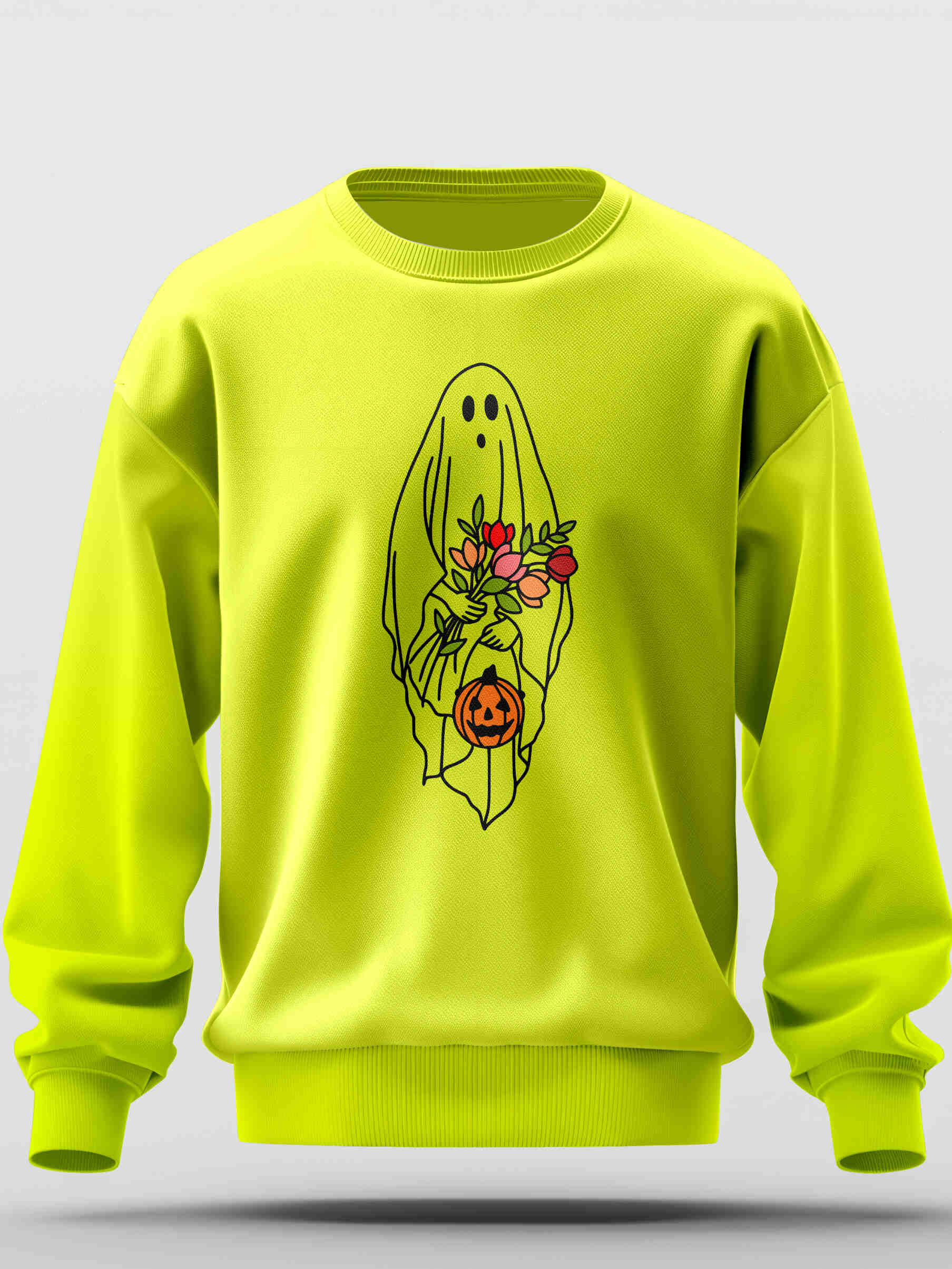 Floral Ghost Sweatshirt - Second View