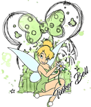 tinker bell minnie castle