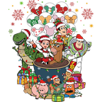 christmas toy story friends